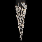 Gold Petal Cluster Chandelier