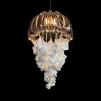 Mauve Jellyfish Cascade Chandelier