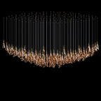 Crystal Petal Drop Chandelier