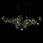 Violet Bell Vine Chandelier