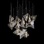 Crystal Bow Cluster Chandelier