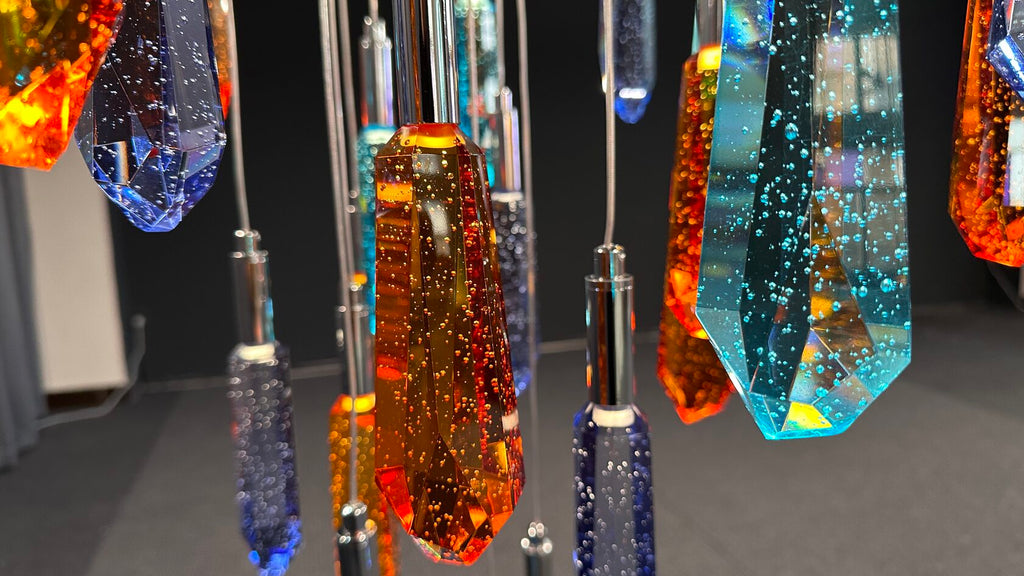 Crystal Twig Garland Chandelier