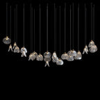 Crystal Shell Cluster Chandelier
