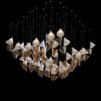 Ivory Cone Garland Chandelier