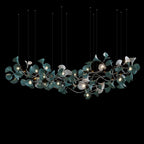 Monochrome Calla Vine Chandelier