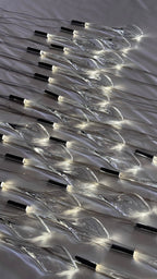 Crystal Flame Rain Chandelier