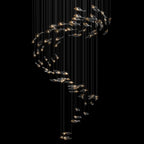 Smoke Glass Current Chandelier