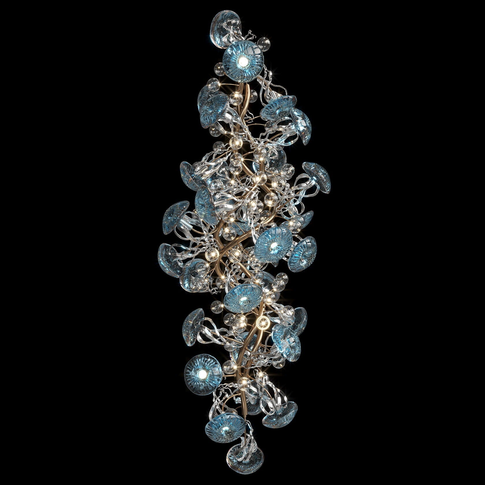 Blush Jelly Vine Chandelier
