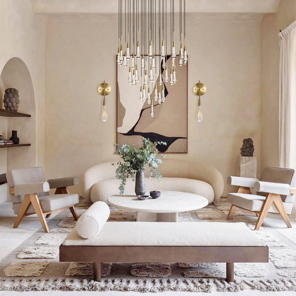 Soltaire Round Chandelier 17'' 24'' 36'' 40'' 58''D product image