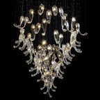 Clear Tendril Pond Chandelier