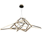 Marty Modern Rock Crystal Irregular Chandelier by Bling Lighting Studio