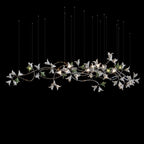 Violet Bell Vine Chandelier