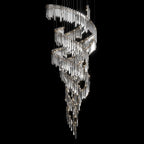 Crystal Prism Waterfall Chandelier