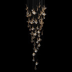 Clear Manta Cluster Chandelier