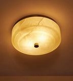 Odessa Alabaster Flush Light by Bling Lighting Studio