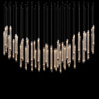 Bubble Tube Cascade Chandelier