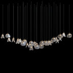 Crystal Shell Cluster Chandelier
