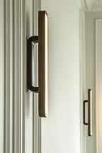 Hublot alabaster wall sconce