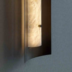 Tallis alabaster wall sconce