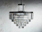 Leyland 22-Light Chandelier detail view