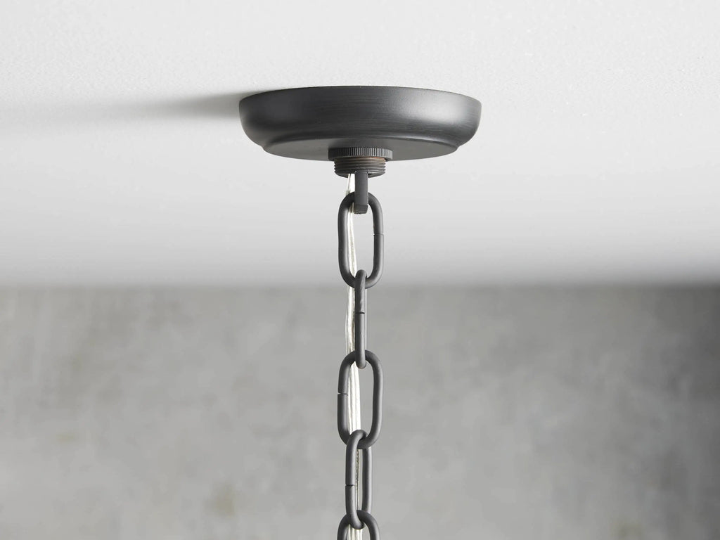 Leyland 22-Light Chandelier material and finish detail