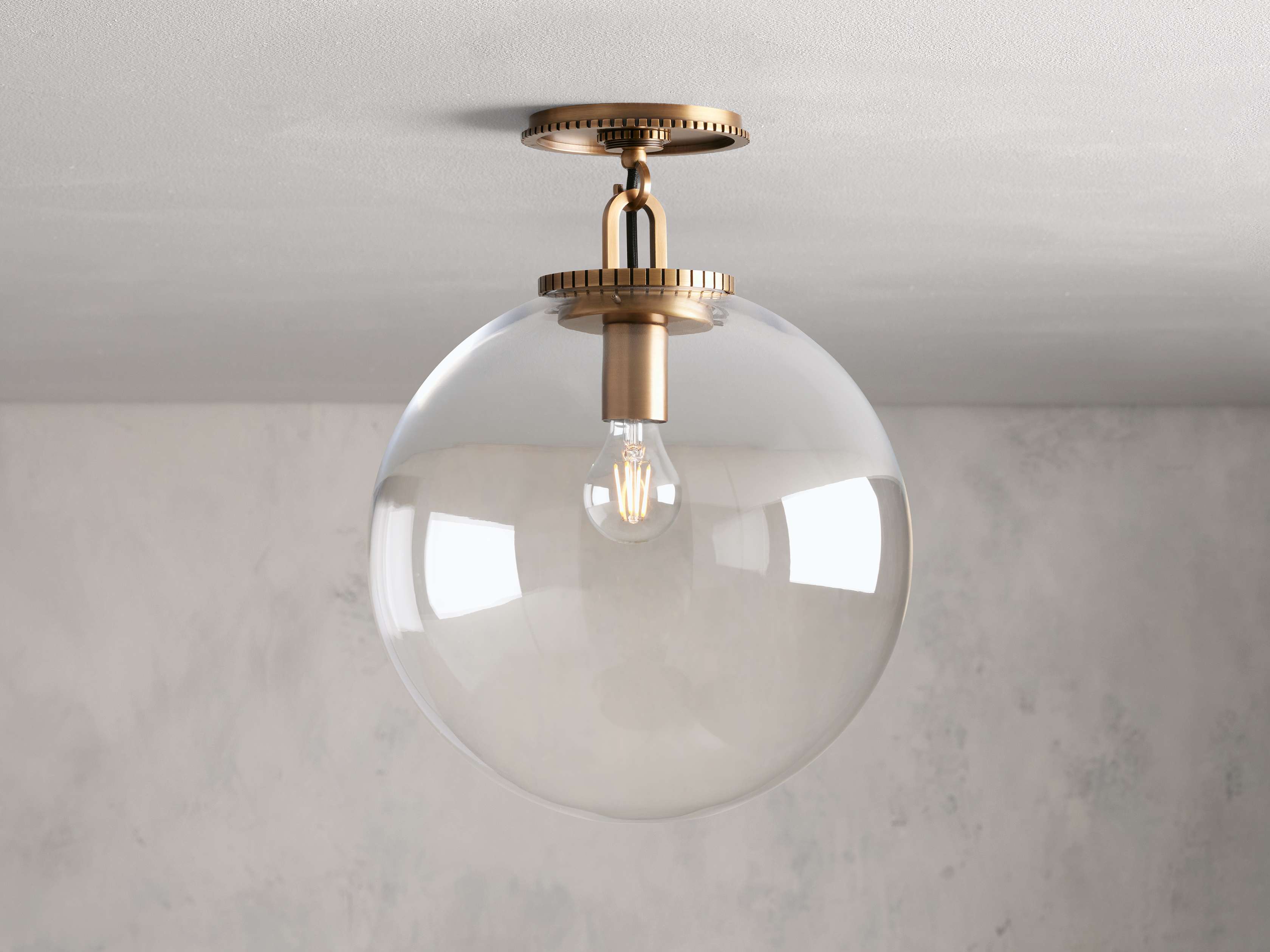 Wescott Globe Flushmount