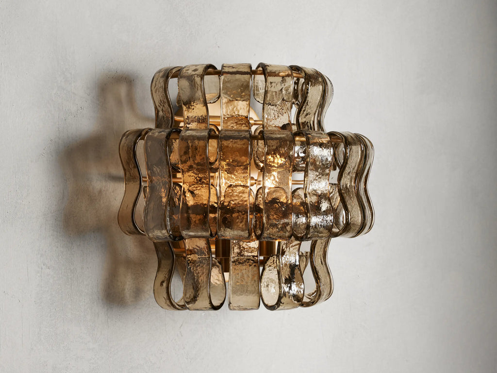 Ghiaccio Wall Sconce by Bling Lighting Studio