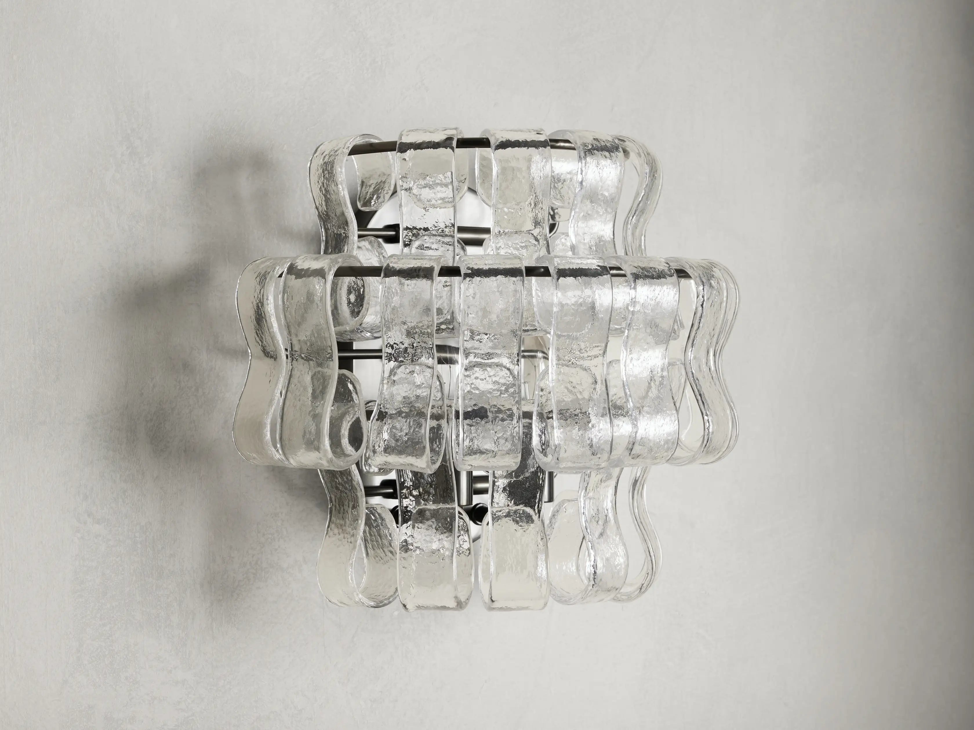 Ghiaccio Wall Sconce by Bling Lighting Studio