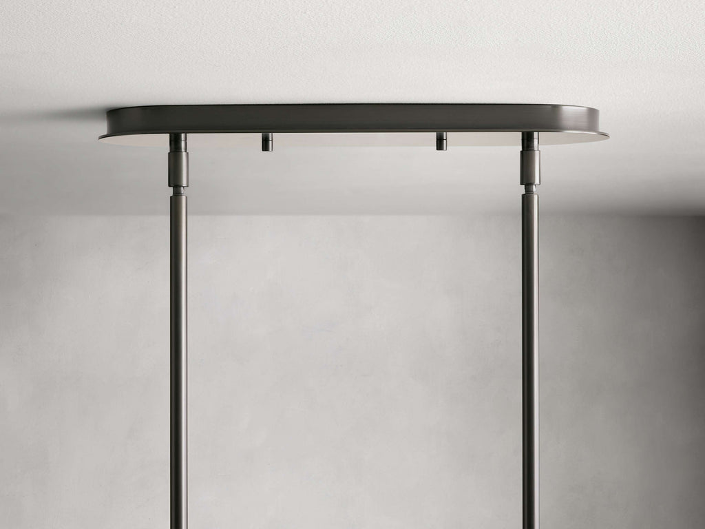 Remming 62" Linear Pendant in Bronze