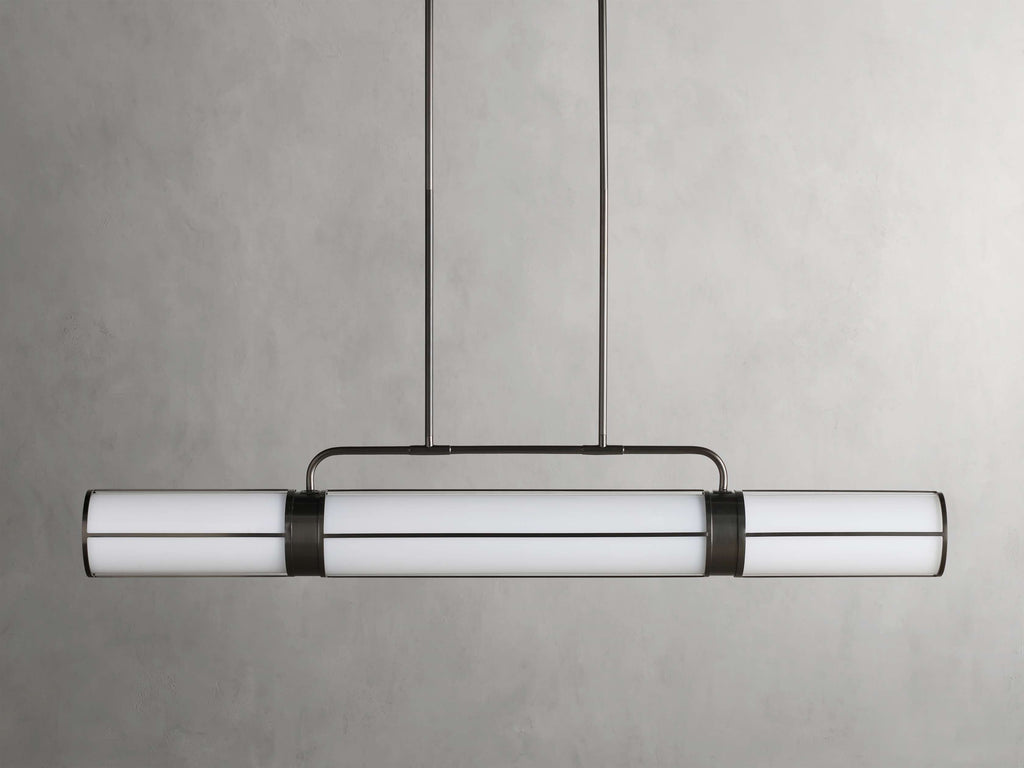 Remming 62" Linear Pendant in Bronze