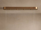 Halima Alabaster Linear Chandelier 64'' 74''L