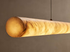 Halima Alabaster Linear Chandelier 64'' 74''L
