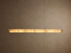 Halima Alabaster Linear Chandelier 64'' 74''L