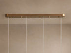 Halima Alabaster Linear Chandelier 64'' 74''L