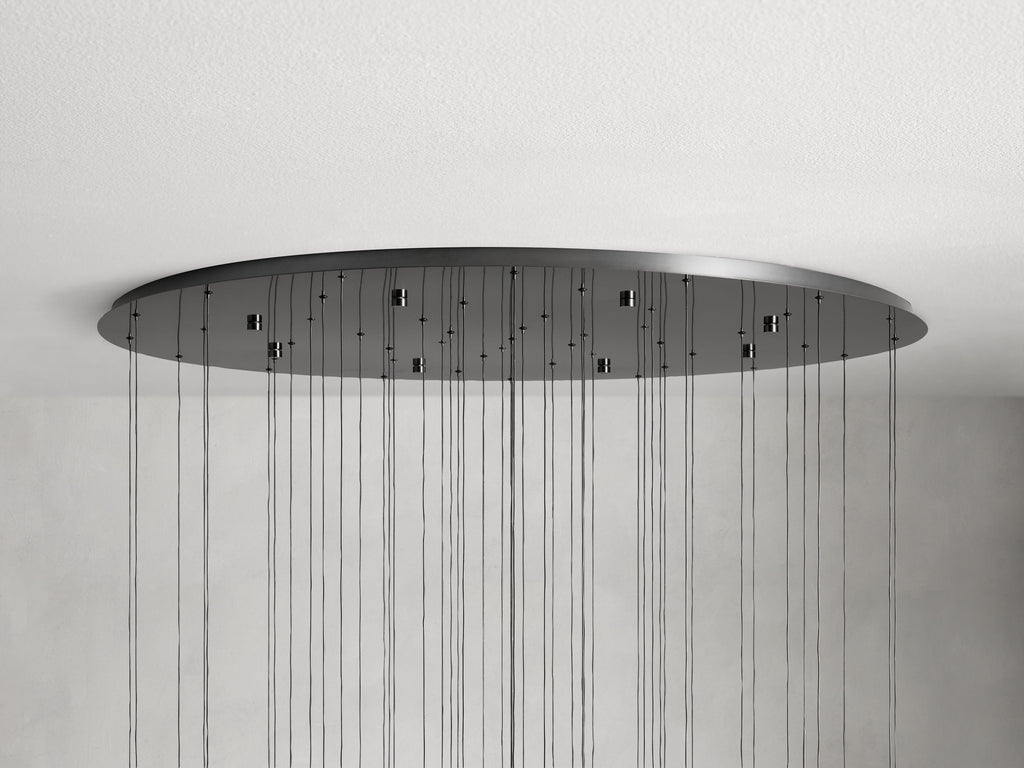 Soltaire Round Chandelier 17'' 24'' 36'' 40'' 58''D product image