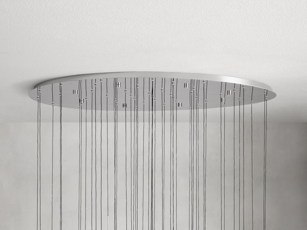 Soltaire Round Chandelier 17'' 24'' 36'' 40'' 58''D product image