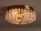Liliana Flush Mount lighting fixture material and finish detail