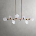 Lyla Linear Chandelier material and finish detail
