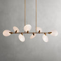 Lyla Linear Chandelier by Bling Lighting Studio