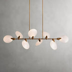 Lyla Linear Chandelier by Bling Lighting Studio