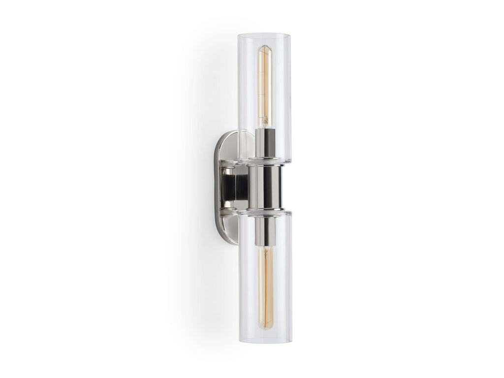 Harlin 2-Light Wall Sconce in Clear