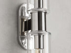 Harlin 2-Light Wall Sconce in Clear