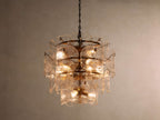 Blaire Round Glass Chandelier 32''D