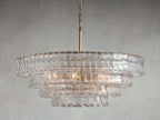 Ghiaccio Round Chandelier by Bling Lighting Studio