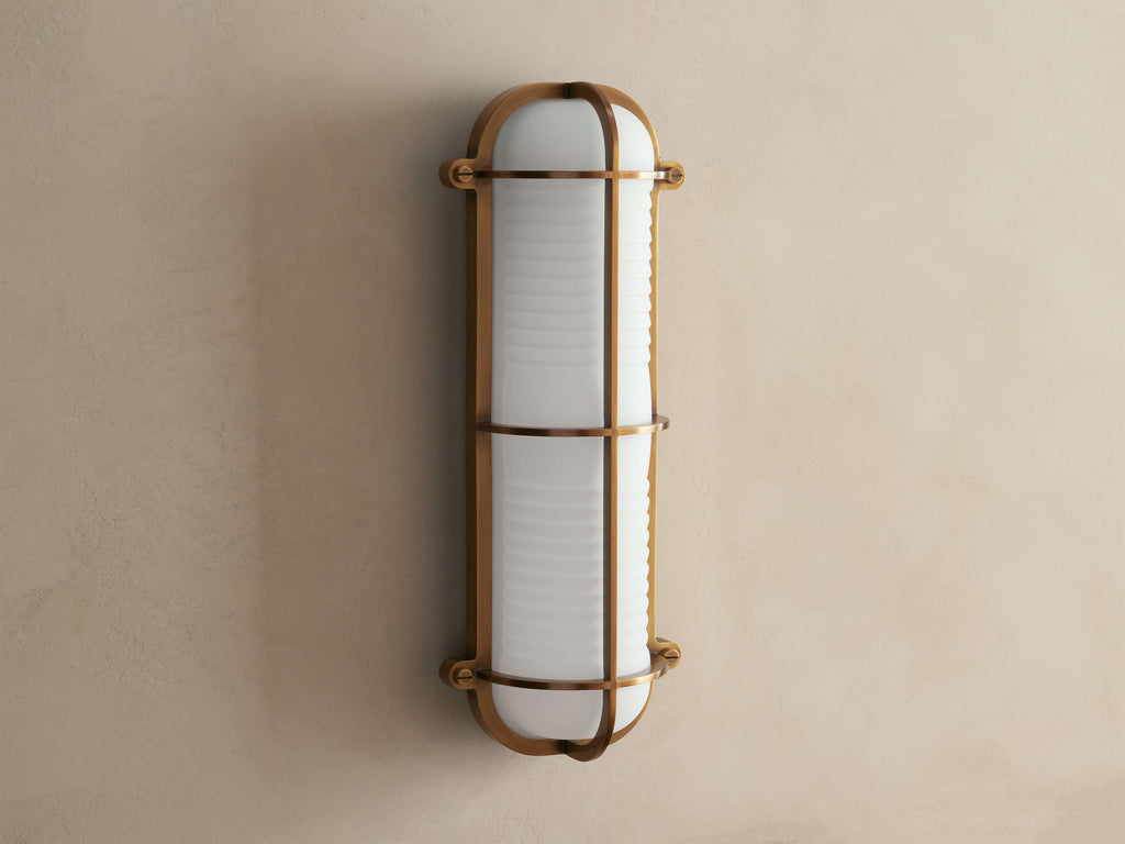 Solomon Outdoor Sconce detail view