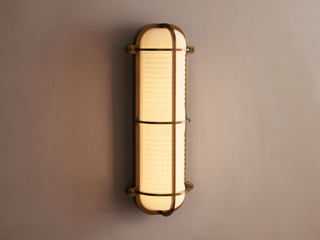 Solomon Outdoor Sconce by Bling Lighting Studio
