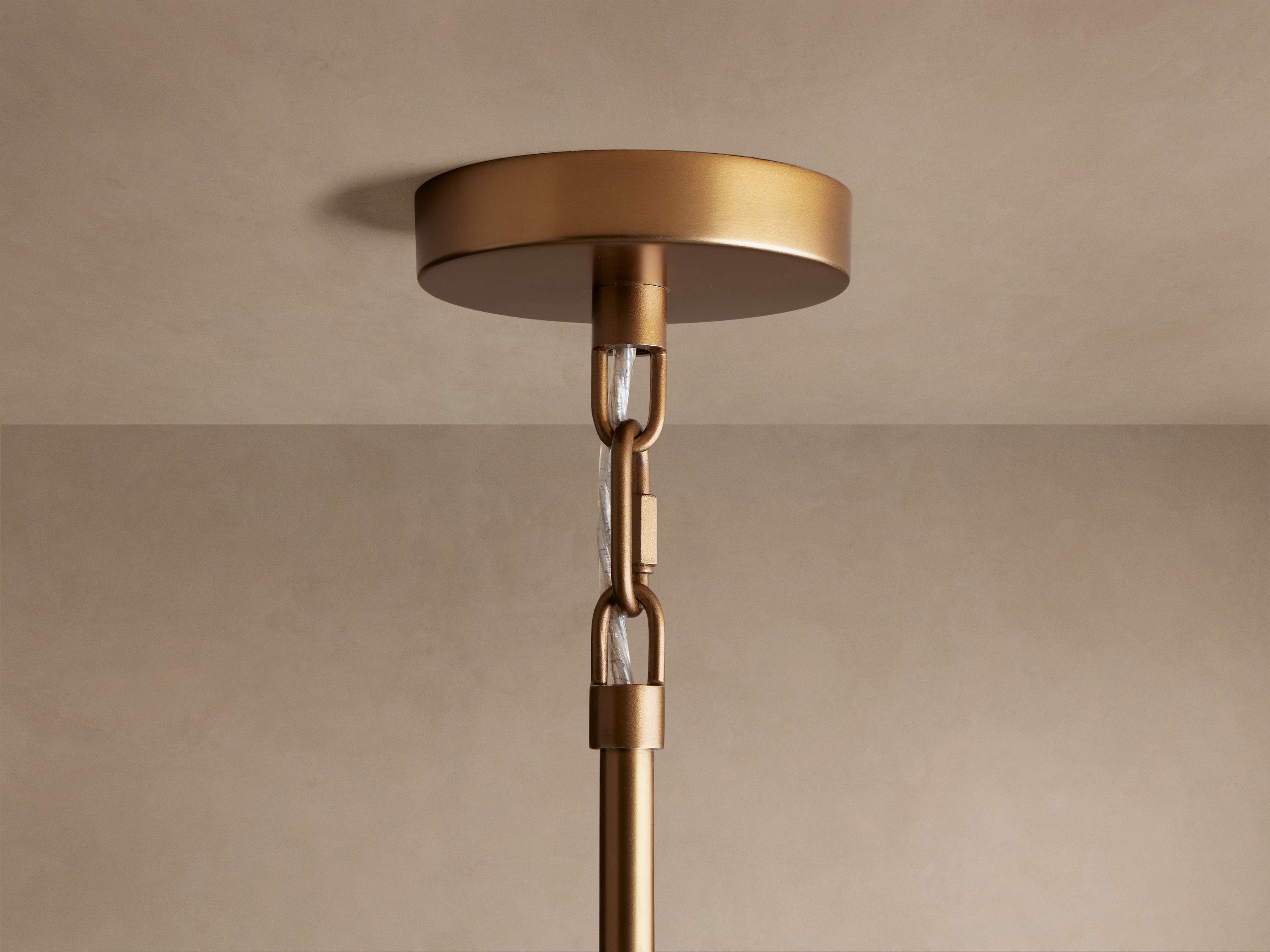 Saige Round Chandelier material and finish detail