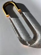 Glass Link Cascade Chandelier