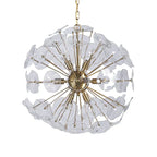 Lily Round Chandelier material and finish detail