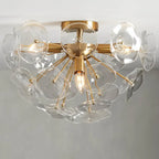 Lily Flushmount lighting fixture by Bling Lighting Studio